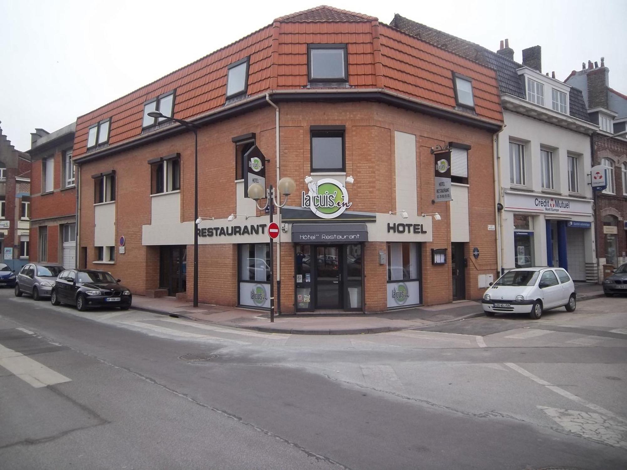 Hotel Restaurant La Cuis'In Coudekerque-Branche Exterior foto